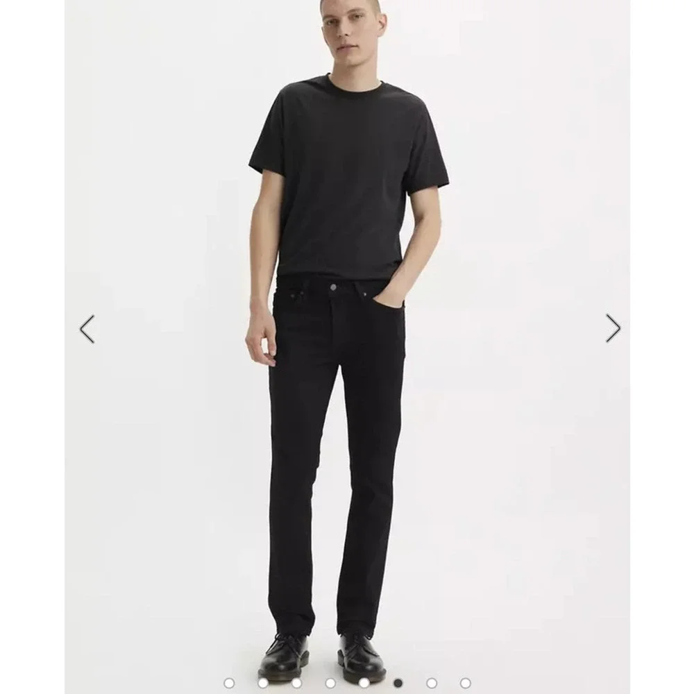 Levi's 511 Slim Flex 30x32 Stretch Black Jean Pant